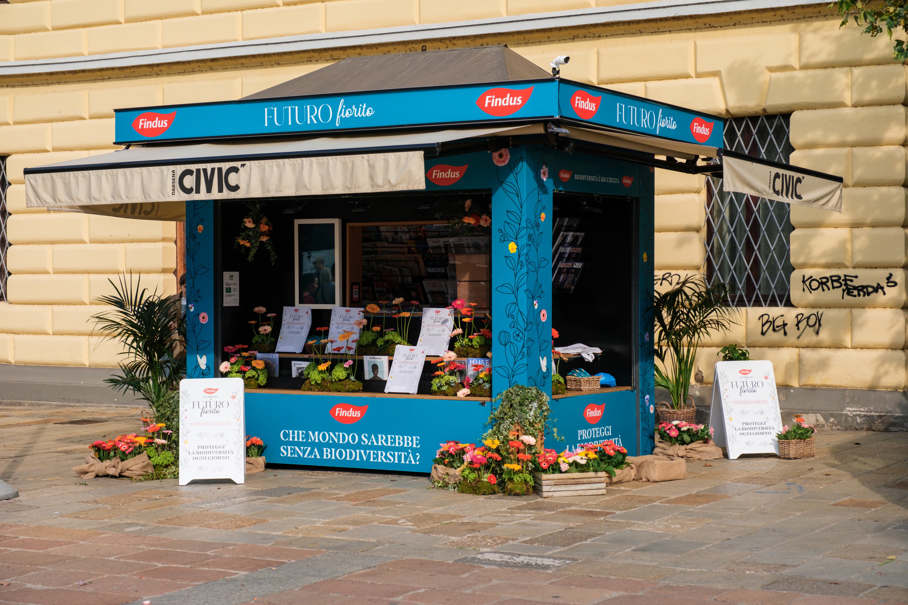 Findus exhibition stand