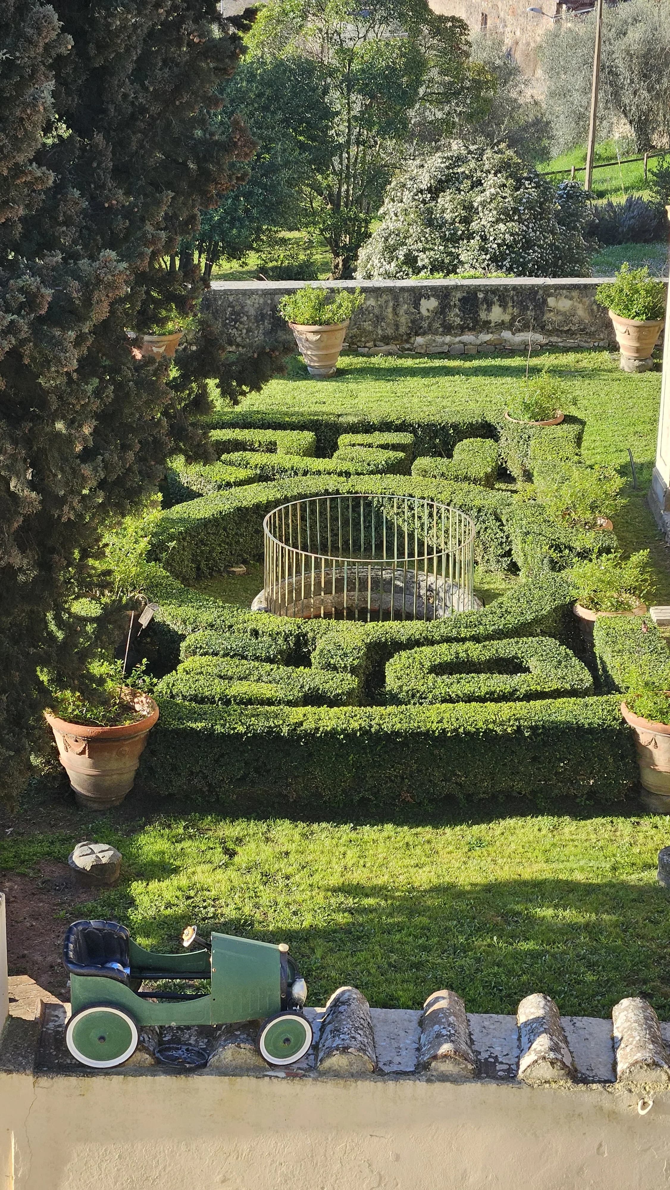 Fattoria di Maiano garden