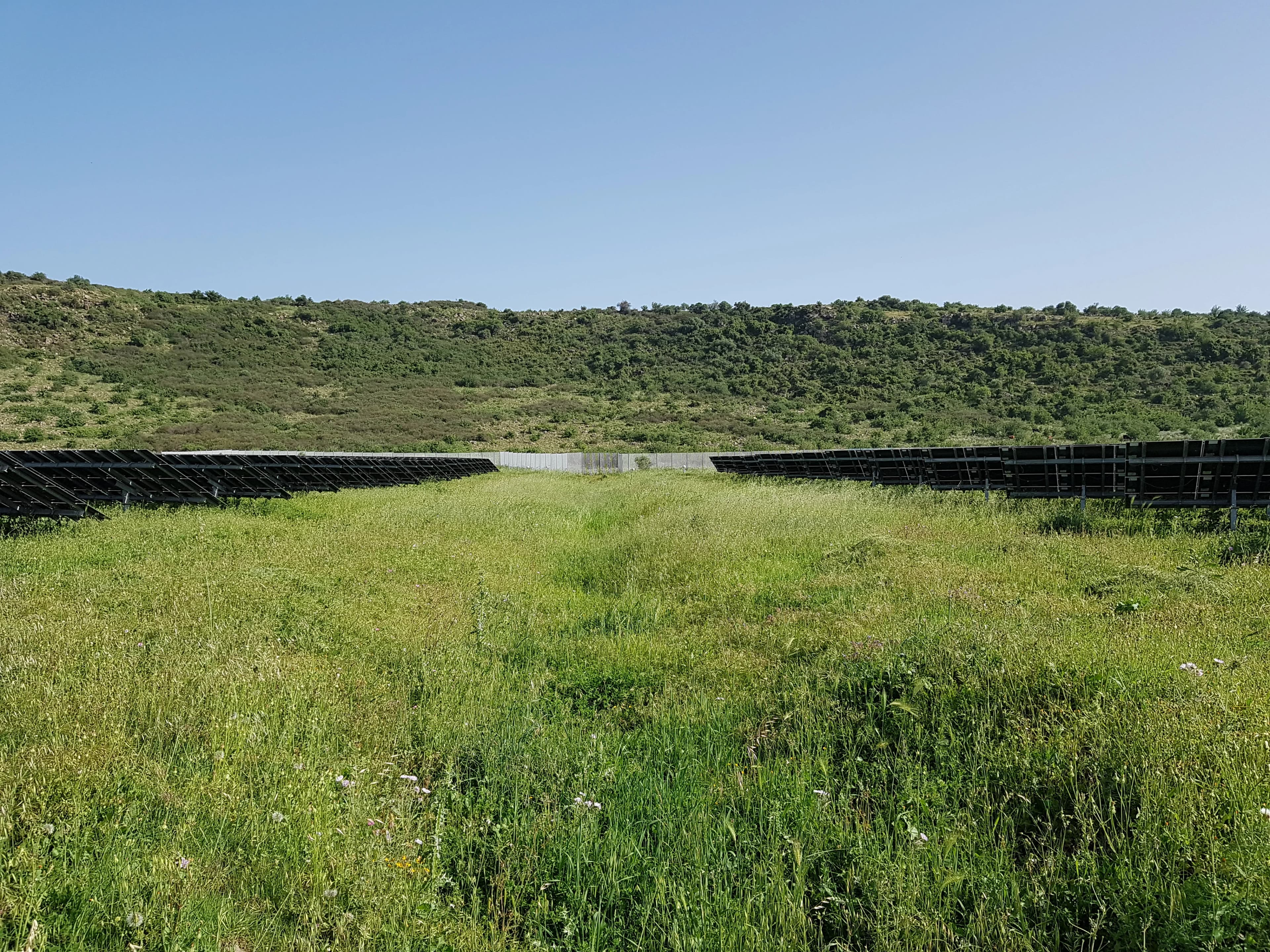 Cubico photovoltaic field in Carlentini