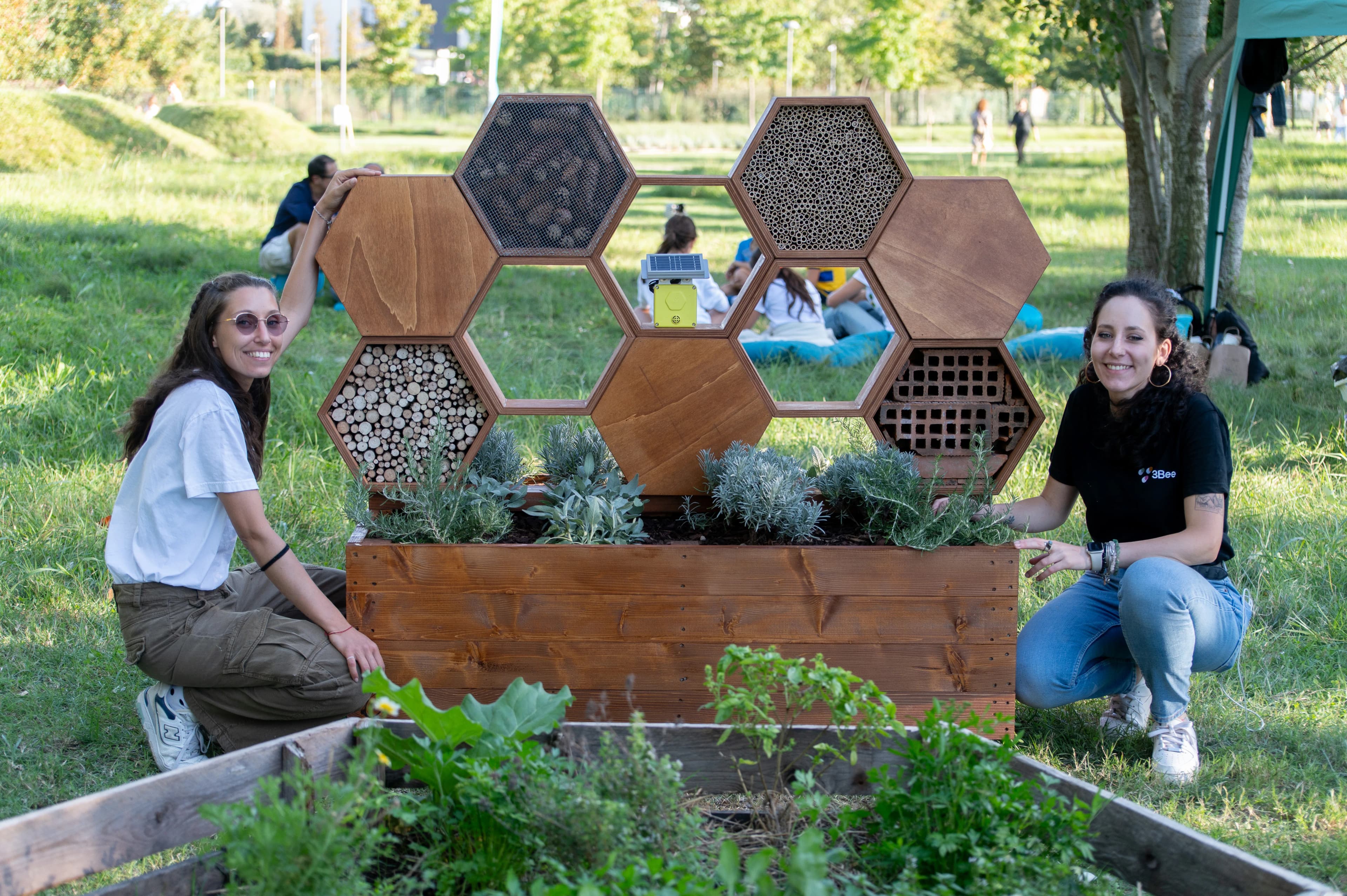 Biodiversity awareness event at Credit Agricole Parma headquarters