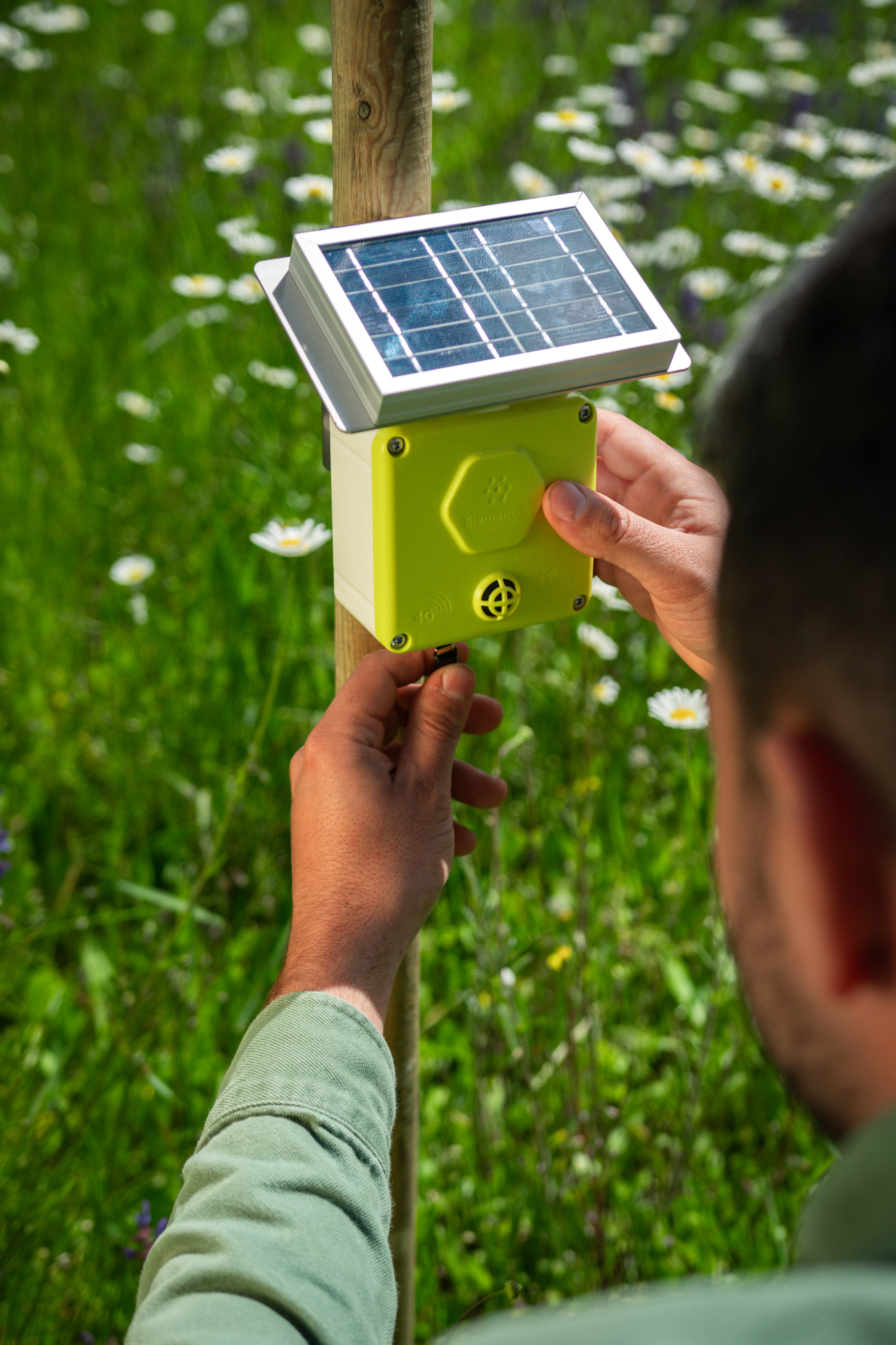 Spectrum bioacoustic sensor installed at Parco Golgi