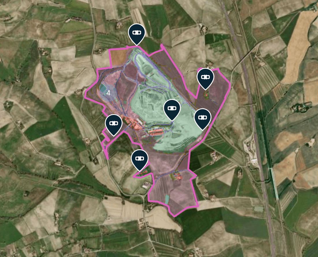 Scapigliato land cover map