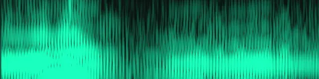 Spectrogramme de l'enregistrement de bourdonnement à 130 Hz