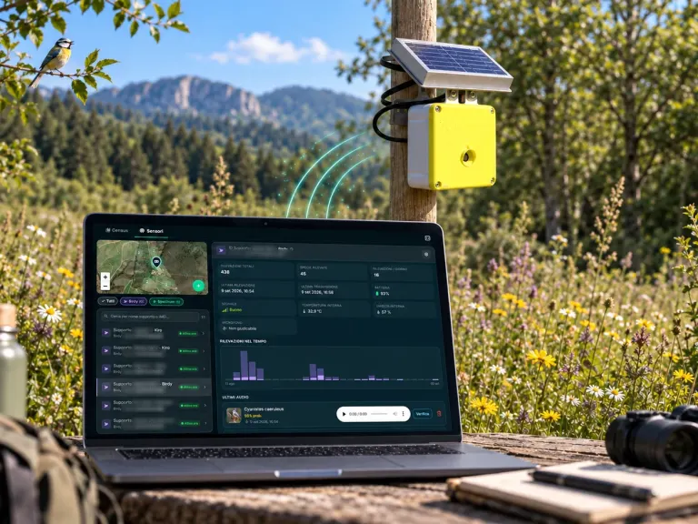 Birdy-Sensor zur Überwachung der Avifauna